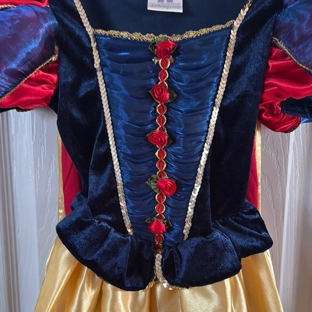 Disneyland Snow White Kids Costume - Blue, Red, and Yellow size 5/6